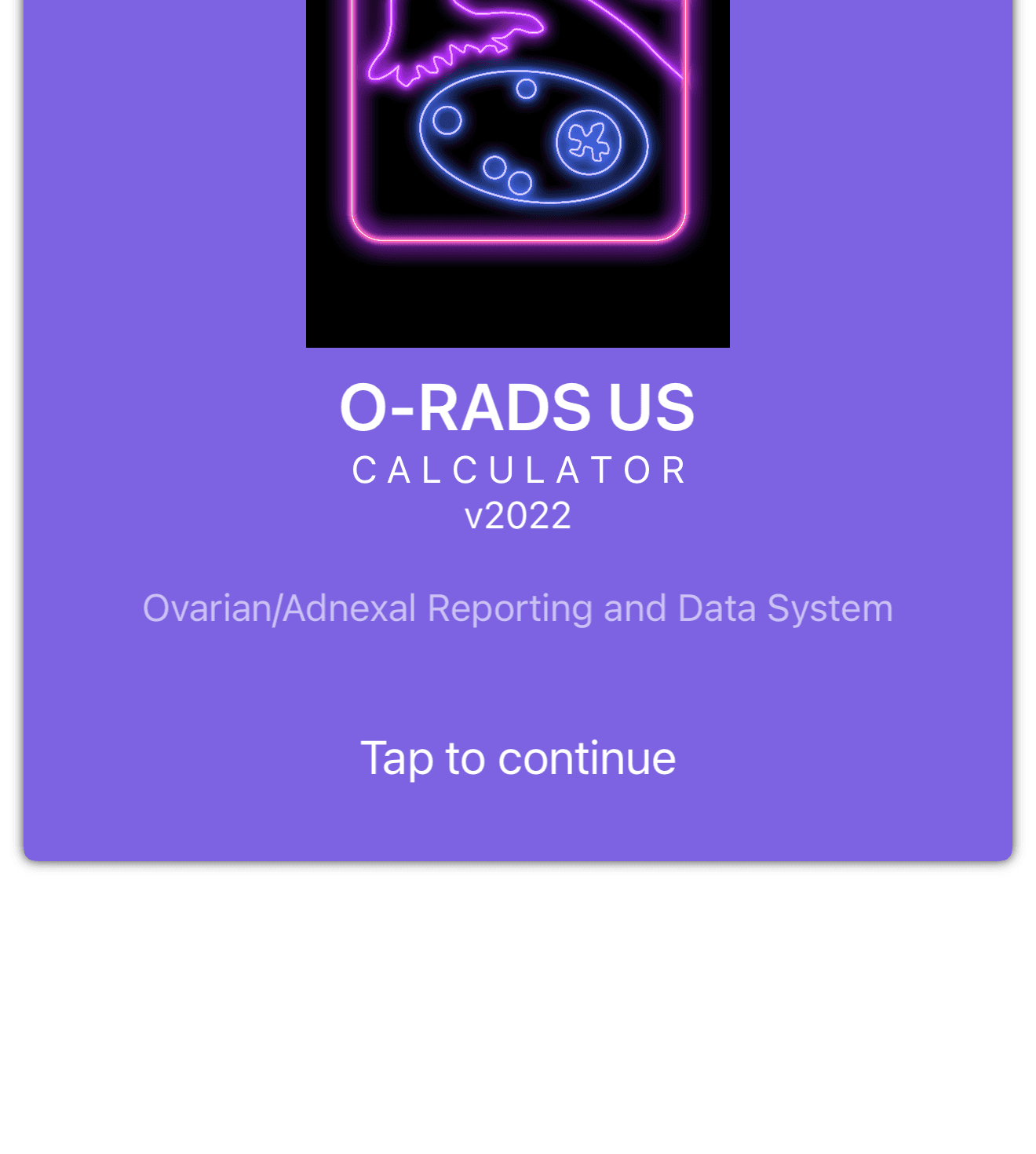 Калькулятор O-RADS US (ACR Guidance)