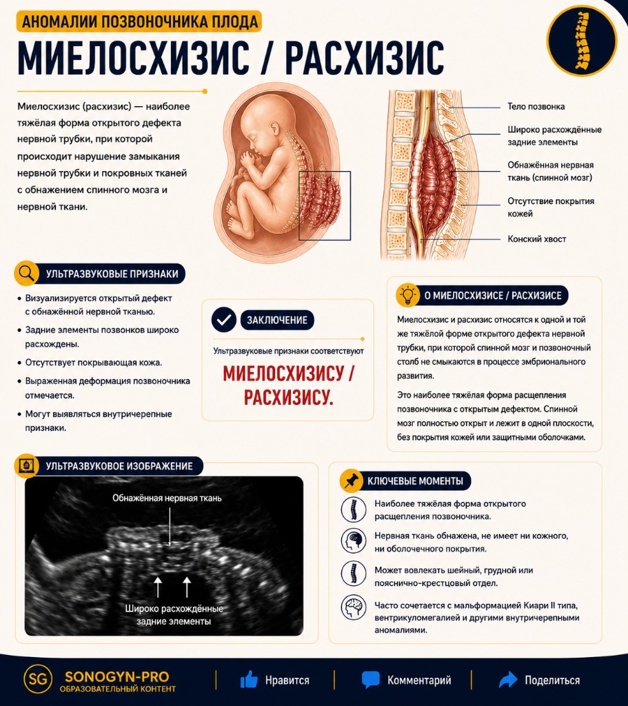 Миелосхизис / расхизис